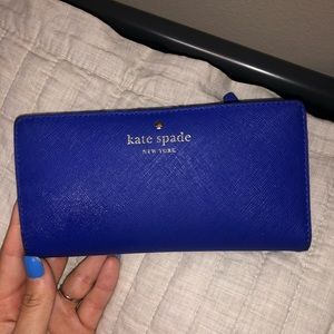 Kate Spade blue wallet